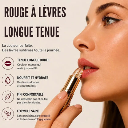 Rouge à lèvre réactif au pH
