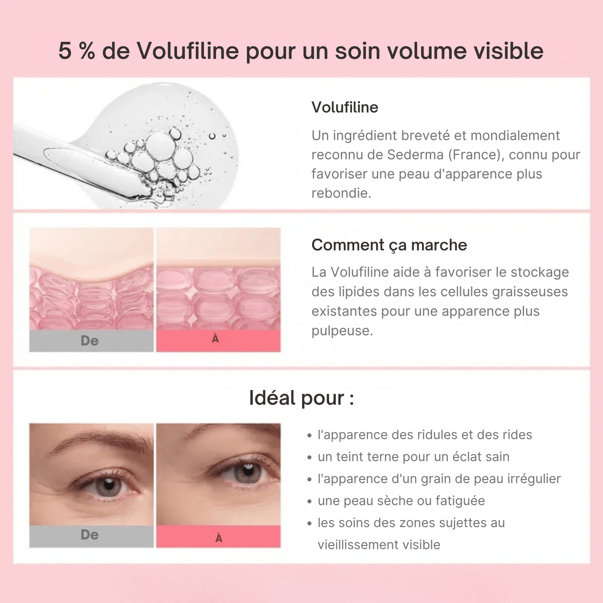 Stick volumisant au Collagène,PDRN et Volufiline