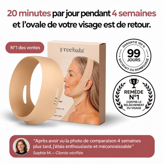 Masque lifting anti-double menton
