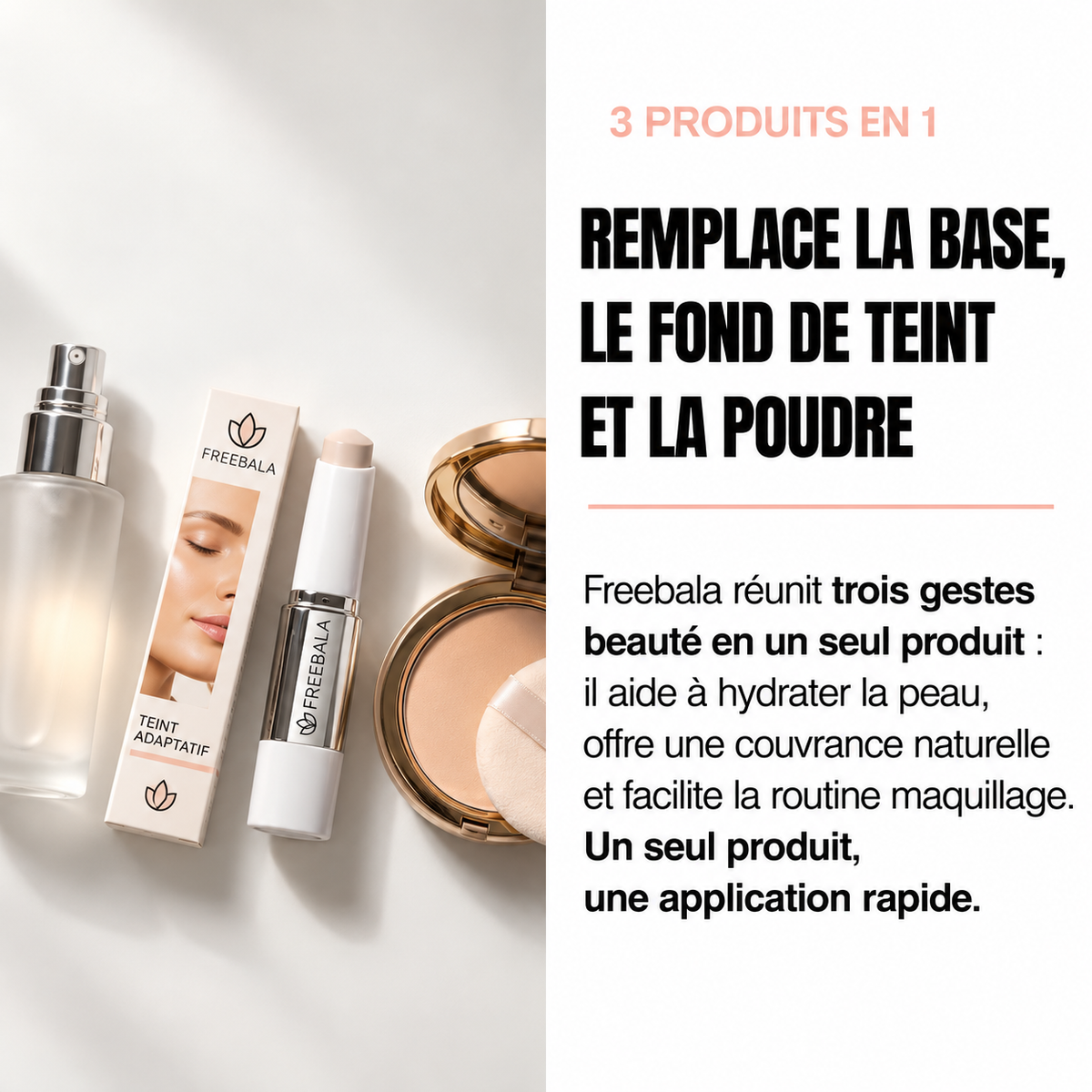 Fond de Teint Adaptatif Freebala